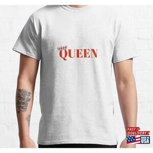 Queen With Ruby Crown Classic Tshirt